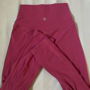 PINK LYCHEE LULULEMON ALIGN LEGGINGS